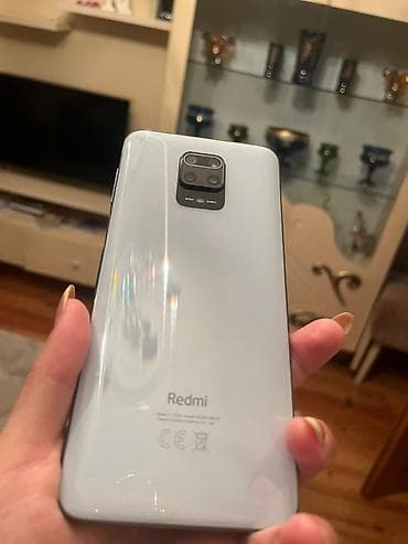 mac pro: Redmi Note 9 Pro, 128 GB, rəng - Ağ, Barmaq izi — 4