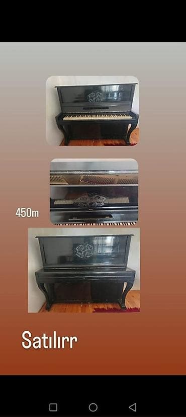 Piano, Belarus, Akustik, İşlənmiş, Ünvandan götürmə