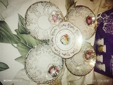 Çay dəsti, rəng - Ağ, Farfor, 99451600 nəfərlik