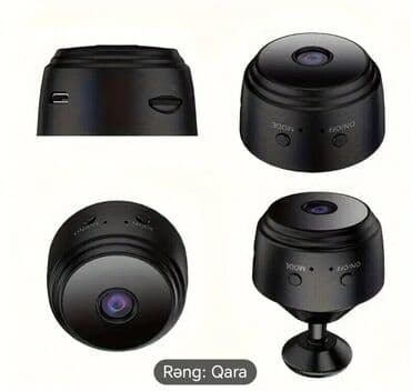 Fotokameralar: Mini müşahidə kamerası Təhlükəsizlik kamerası Ev və ofislər üçün mini — 8
