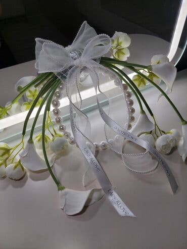 gul buketləri: Yeni süni gəlin buketi💐 Lace&Love markasına məxsus yeni, istifadə — 2