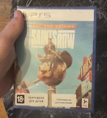 PS3 (Sony PlayStation 3): PS5 oyunu: Saints Row – Day One Edition Təzə ağzı bağlı upakovka — 1