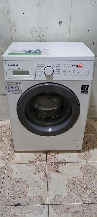 samsung tab 5: Paltaryuyan maşın Samsung, 6 kq, İşlənmiş, Avtomat, Qurutma var, Ödənişli çatdırılma — 1