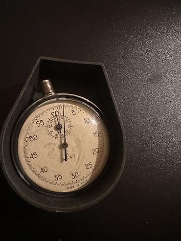 duvar saat: Məhsul: Mexaniki xronometr (stop-saat) – “AGAT”, Made in USSR Təsvir — 2