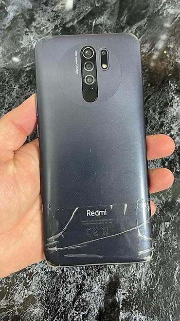 i̇şlənmiş telfonlar: Redmi 9, 64 GB, rəng - Boz, Qırıq — 2