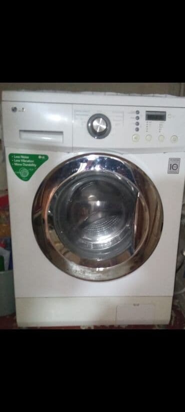 стиральная машина купить в баку: Стиральная машина LG, 8 кг, Б/у, Автомат, Без сушки, Нет кредита, Самовывоз — 1