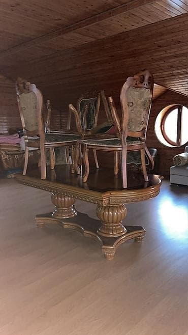stulla: Klassik yemək otağı dəsti və iki ədəd soyuducu 350m real aliciya — 3