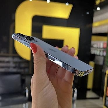 iphone 16 e4: IPhone 13 Pro, 128 GB, Blue Titanium, Zəmanət, Simsiz şarj, Face ID — 3