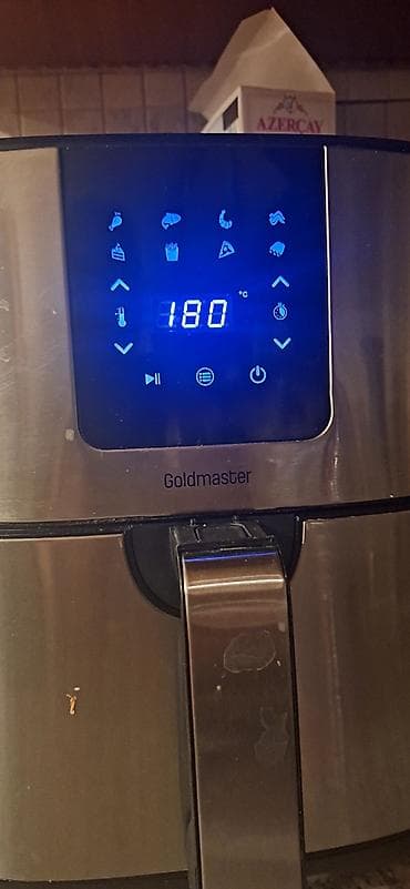 Goldmaster firmasının 7 litrlik aeroqrili satılır. Elektron