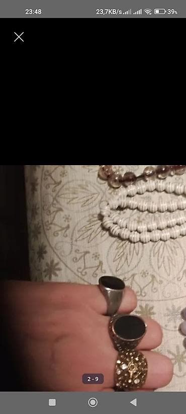 klac cantalar: Diqqət . üzüklərbpyük barmaqlar ücündür, 2iyarətdən gəlib.qiymət 4,5 — 8