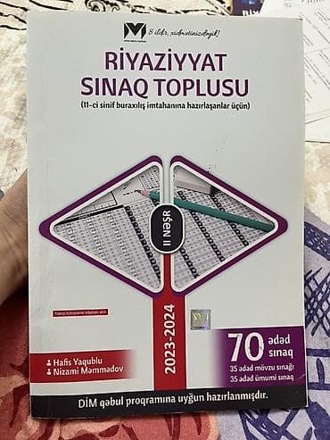 Riyaziyyat Sınaq Toplusu – 11-ci sinif buraxılış imtahanına — 1