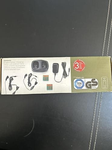 kreditle drel: SilverCrest PMR Twintalker 2-Way Radio Set – iki tərəfli portativ — 3