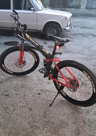 velosiped 12lik: LANQ dağ/şəhər velosipedi - Qatlanan alüminium gövdə: daşınma və — 1