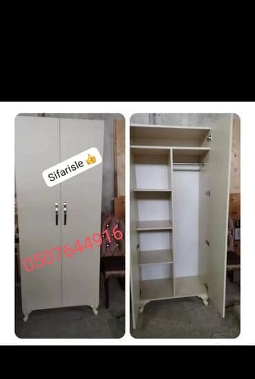 mətbəx skaflari: Yeni, Açılan, 2 qapılı Düz dolab, Şifonyer, Azərbaycan — 1