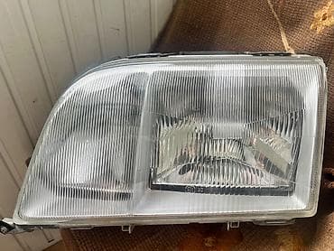 w211 spoiler: Sol, Yaxın və uzaq vuran işıqlar Mercedes-Benz, Orijinal, Almaniya, İşlənmiş — 1