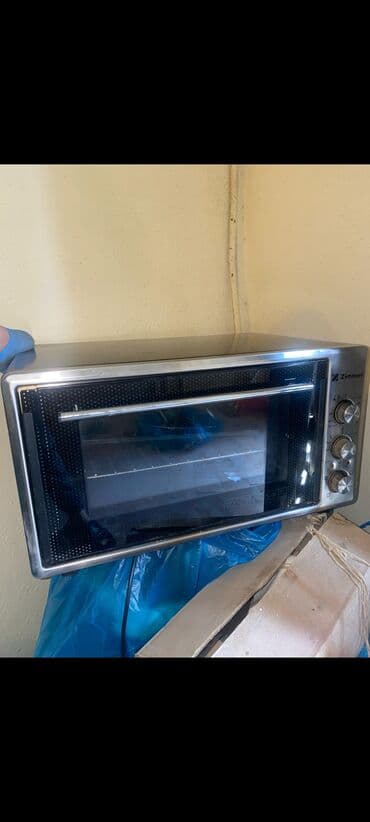 mini soba: Mikrodalğalı soba Ayrıca dayanan, rəng - Bej, İşlənmiş — 3