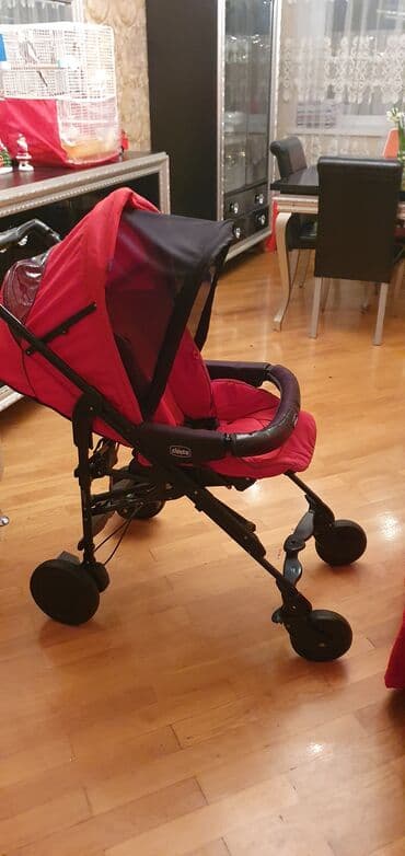 uşaqlar üçün yun qış ayaqqabıları: İki tutacaqlı araba, Chicco — 2