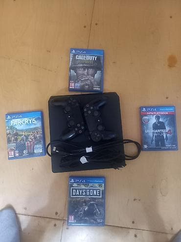 bk 2000 kondisioner: PlayStation 4 Slim komplekti Paketə daxildir: - PS4 Slim konsolu — 1