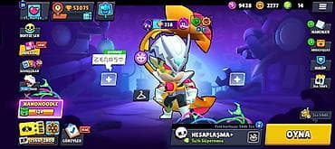 Ювелирные изделия: Brawl Stars oyunu üçün yüksək səviyyəli hesab - Kupa: 53,075+ - — 1