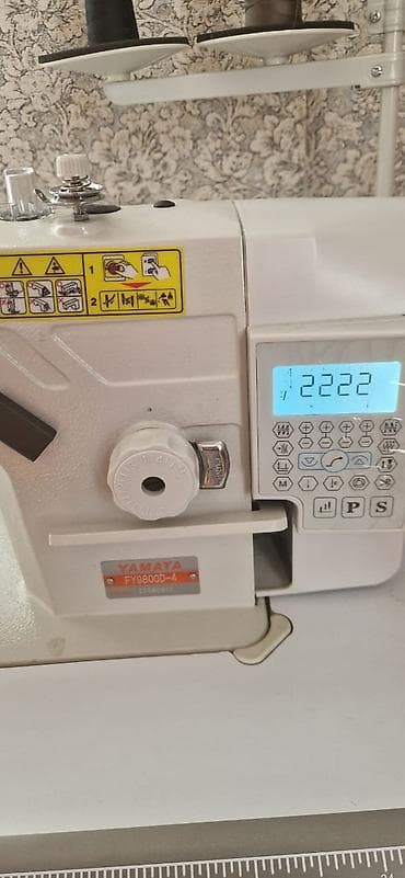 ucuz printer satilir: YAMATA EP8200L sənaye tikiş maşını – masa və pedal komplekti ilə masin — 7