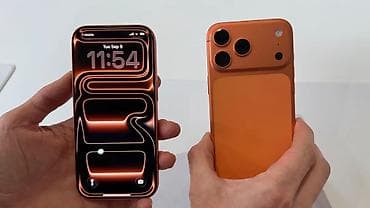 Mobil telefon və aksesuarlar: IPhone 17 Pro, 256 GB, Narıncı, Face ID — 1