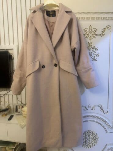 qadınlar üçün yun snudlar: Palto, M, rəng - Bej — 2