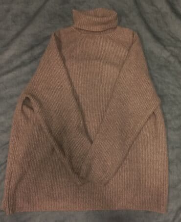 женские свитера под горло: Кофта, M, цвет - Бежевый — 2