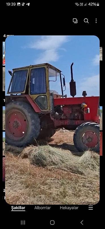 Холодильное оборудование: Kənd təsərrüfatı üçün universal traktor - Rəng: qırmızı - Kabinəli — 2