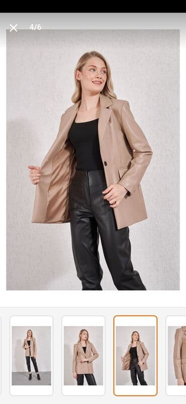 Pencəklər: Dəri ceket, təzədir, L ölçü, M ölçüyə də olur. Qiyməti 50azn — 1