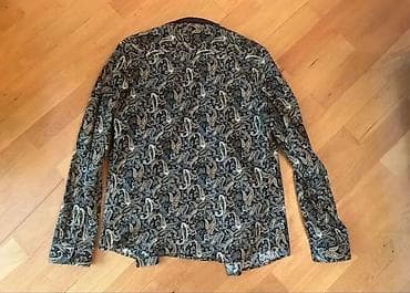 Верхняя одежда: Zara Man kişi gödəkçəsi - Rəng: tünd göy/qara ton - Model: yüngül — 8