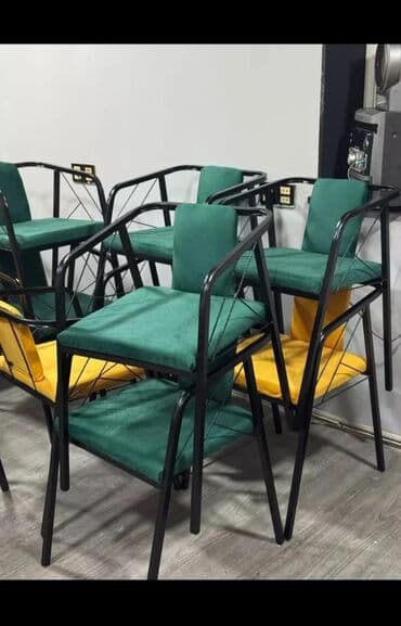 стол кухонный из дерева: Для гостиной, Новый, Нераскладной, Прямоугольный стол, 4 стула — 3