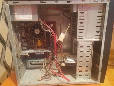 Комплектующие для ПК и ноутбуков: Masaüstü PC sistem bloku – klassik ATX qara korpus - Ön paneldə DVD — 3