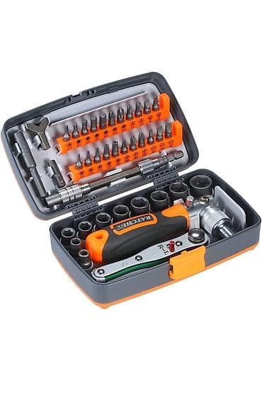 velosiped sekilleri: 38 hissəli qollu tornavida və ucluq dəsti (2880B) Praktik plastik — 6