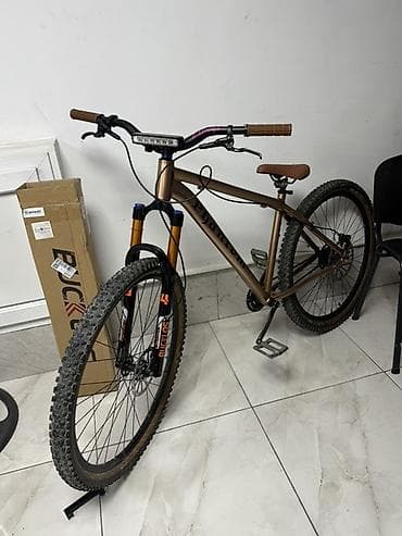 aurus bicycle: 29 luq Alminum Rama Slx 4 piston arxa Arxa 203 Rotor pastafka İle — 4