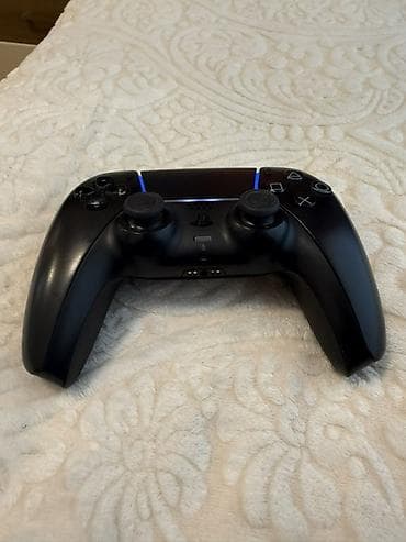 Sony PlayStation 5 DualSense idarəetmə pultu – Midnight Black rəng — 1