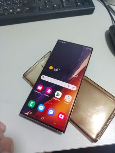 samsung a72: Samsung Galaxy Note 20 Ultra, 128 GB, rəng - Qızılı, Zəmanət — 4