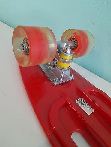 Uşaq/yeniyetmələr üçün mini kruizer skeytbordu.ölçü:58 sm təkərləri — 7