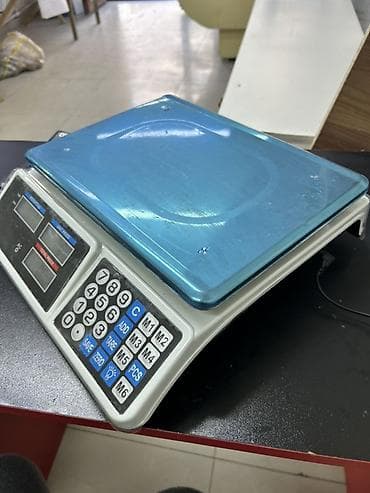 qapan: Elektron ticarət tərəzisi - Platforma: geniş metal çəkim səthi — 1