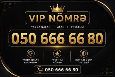 VIP nömrə: 050 666 66 80 - Yadda qalan, asan və prestijli