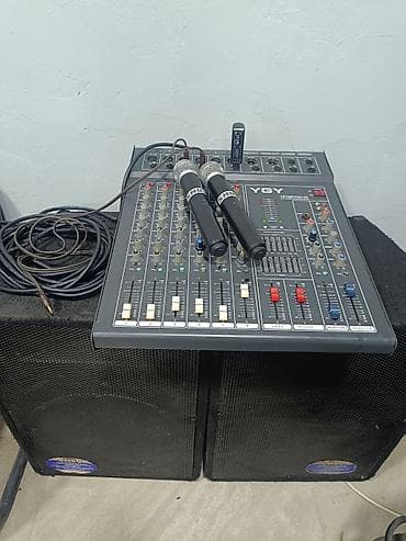 audio technica: Səhnə və tədbirlər üçün tam səs sistemi Komplektdə: - 2 ədəd passiv — 5