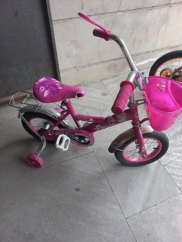 26 lik velosiped: Uşaq velosipedi – 12 düym - Rəng: çəhrayı - Ölçü: 12" təkərlər — 2