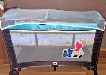 Milana…. Uşaq beşiyi (manej) satılır. - Qatlanan portativ model, evdə