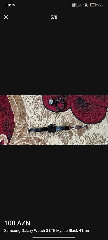 sud ceken aparat: İşlənmiş, Smart saat, Samsung, Suya davamlı, rəng - Qara — 2