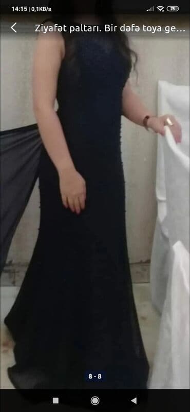 автомобиль на свадьбу: Ziyafət paltarı. Bir dəfə toya geyinilib. Her terefi mirvarilerle — 6