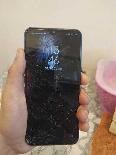 redmi 12 işlənmiş: Redmi 9, 64 ГБ, цвет - Голубой, Сенсорный, Отпечаток пальца, Две SIM карты — 1