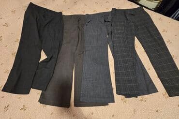 Bu dəstə müxtəlif üslublu dörd qadın şalvarı və bir qara ətək