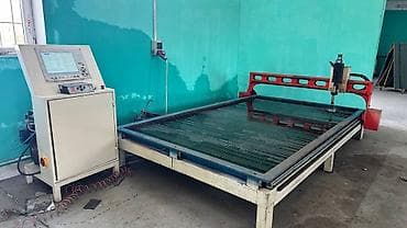 cnc lazer satilir: Satılır: CNC Plazma Kəsmə Aparatı (3180x1800 mm, 120A LGK) 🔹 Demək — 2