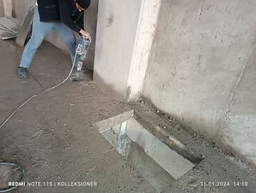 plastik ayna qapi: #Betonkesme #betondeşmə Beton kubik kərpic - dən kəsim deşim — 16