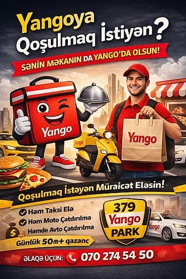 Satış: Taksi sürücüsü tələb olunur, Avtomobilin icarəsi, Təcrübəsiz — 1