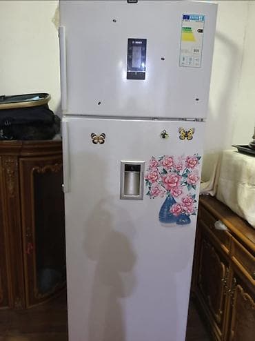 2 qapılı Bosch Soyuducu Satılır, rəng - Ağ, Dispenserli